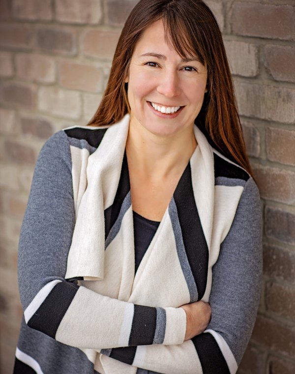 Tri-Cities business owner photographed during a custom branding session